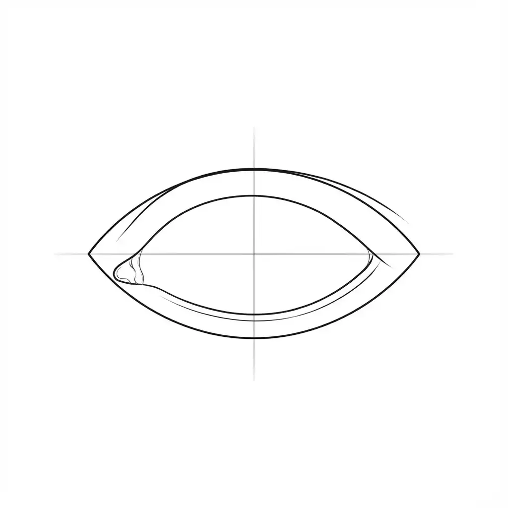 jak narysować Oko