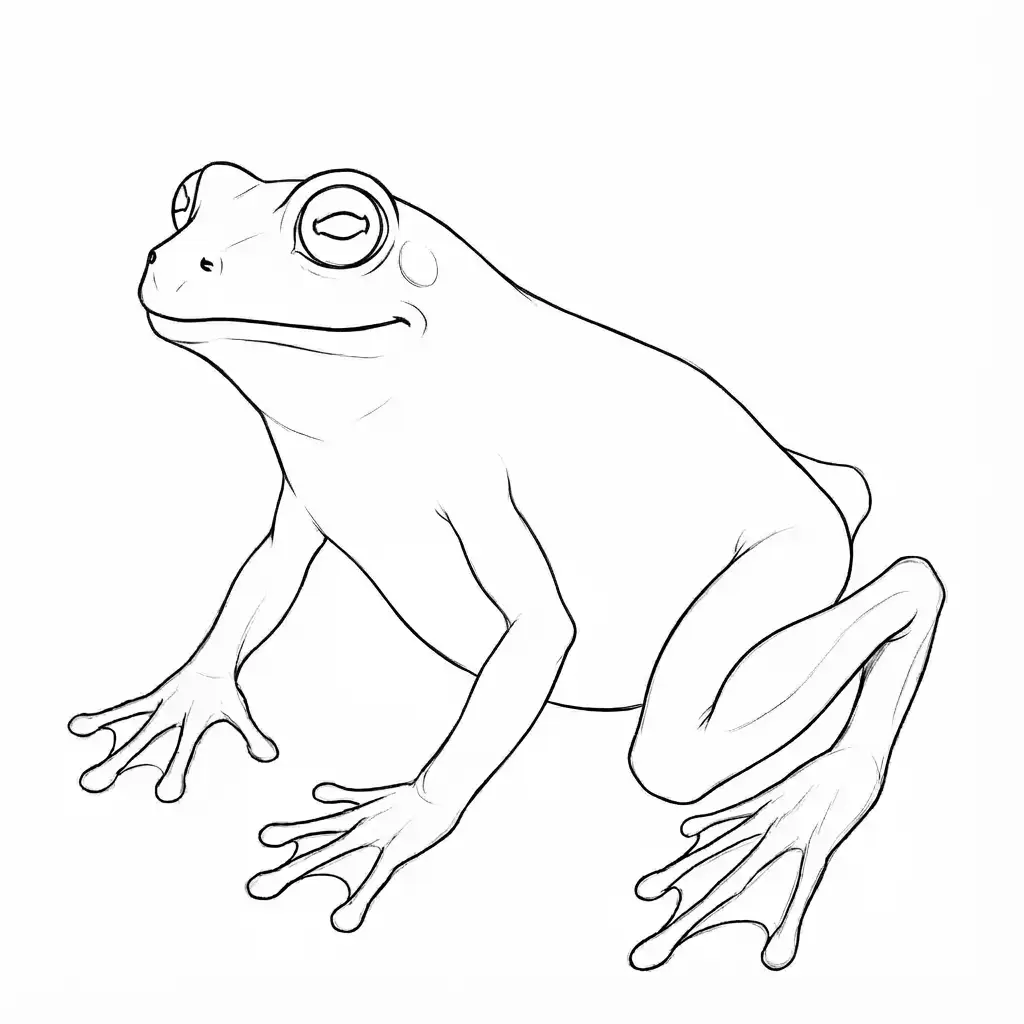 jak narysować Żabę