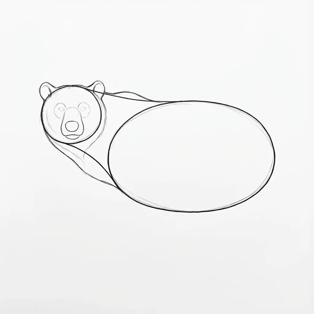 jak narysować Misia