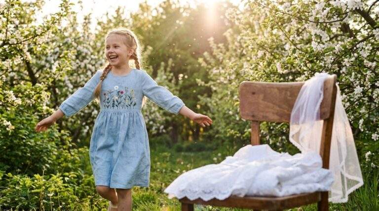 Sukienka na komunię dla dziewczynki na przebranie - jaka?