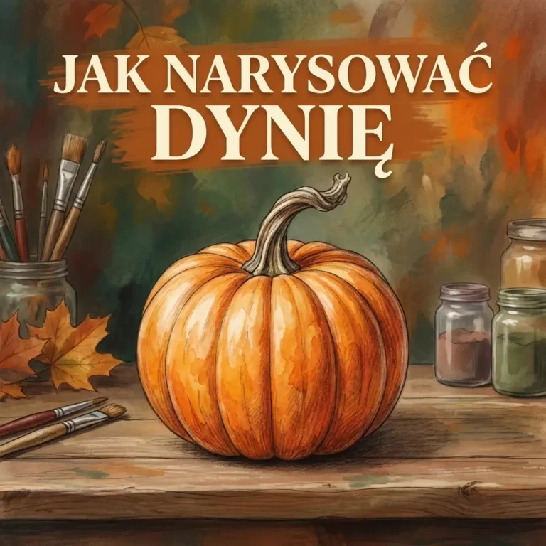 Jak narysować dynię