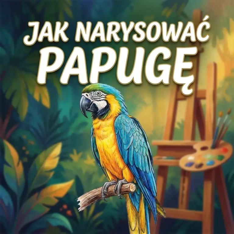 Jak narysować papugę