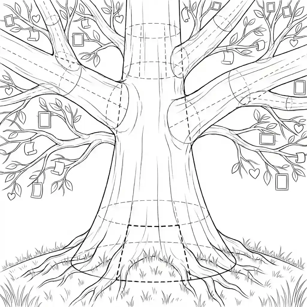 jak narysować drzewo genealogiczne