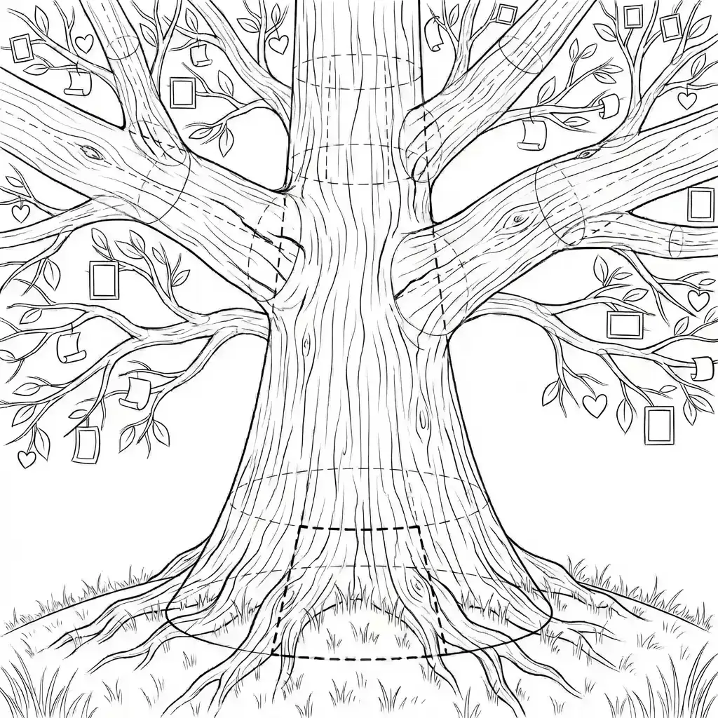 jak narysować drzewo genealogiczne