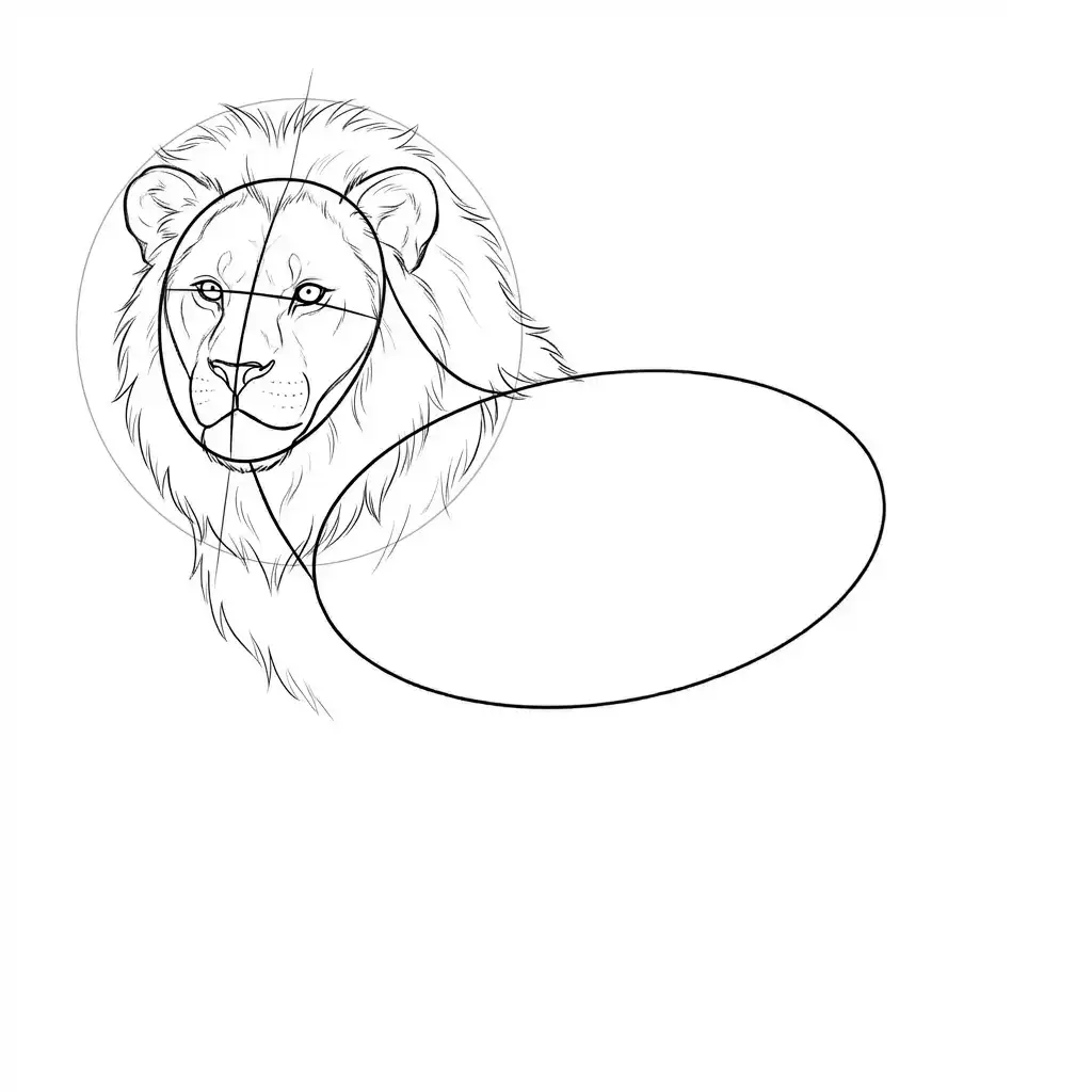 jak narysować lwa