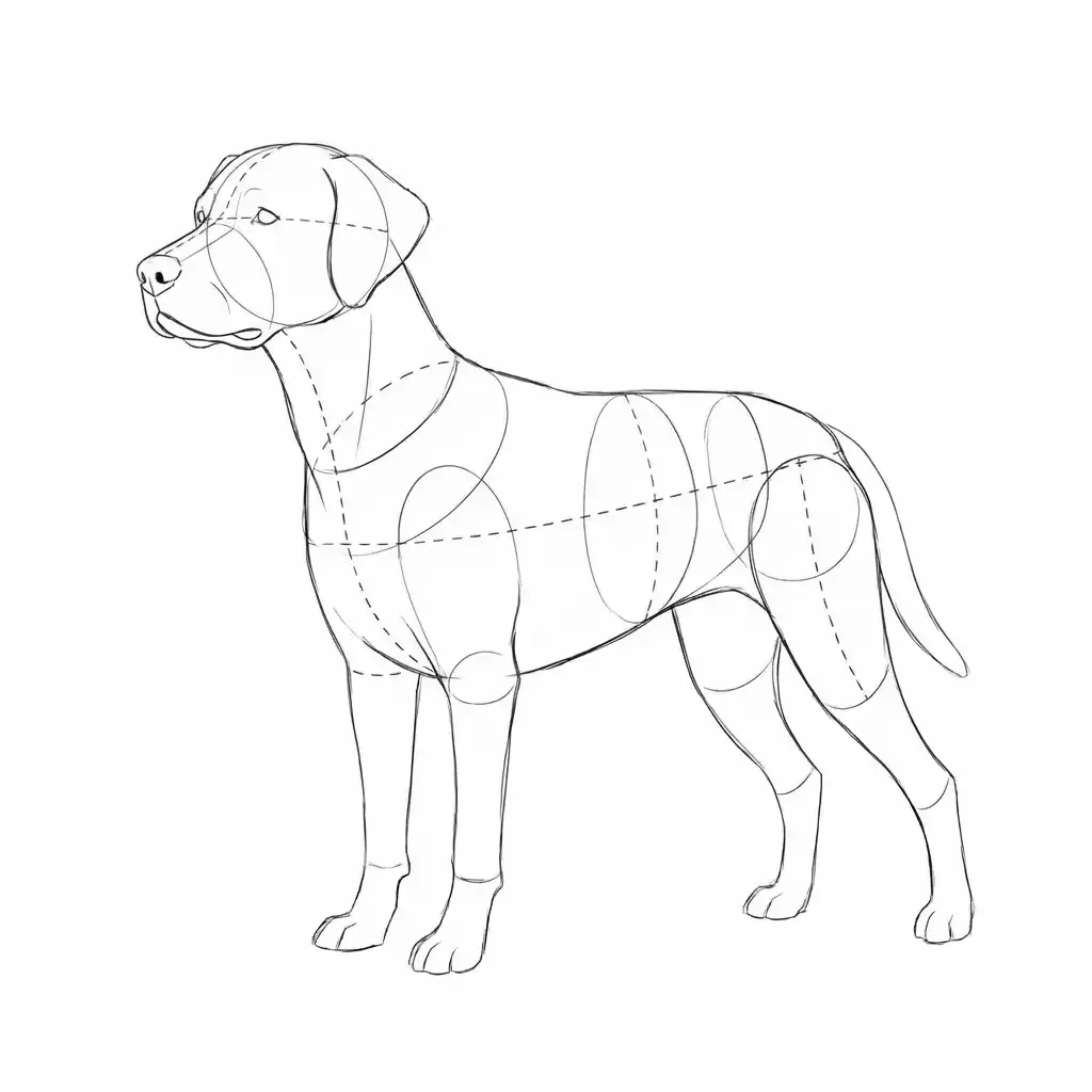 jak narysować pieska dla dzieci