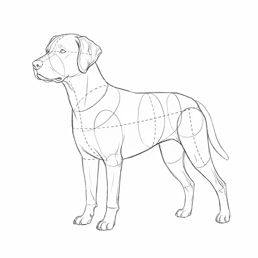 jak narysować pieska dla dzieci