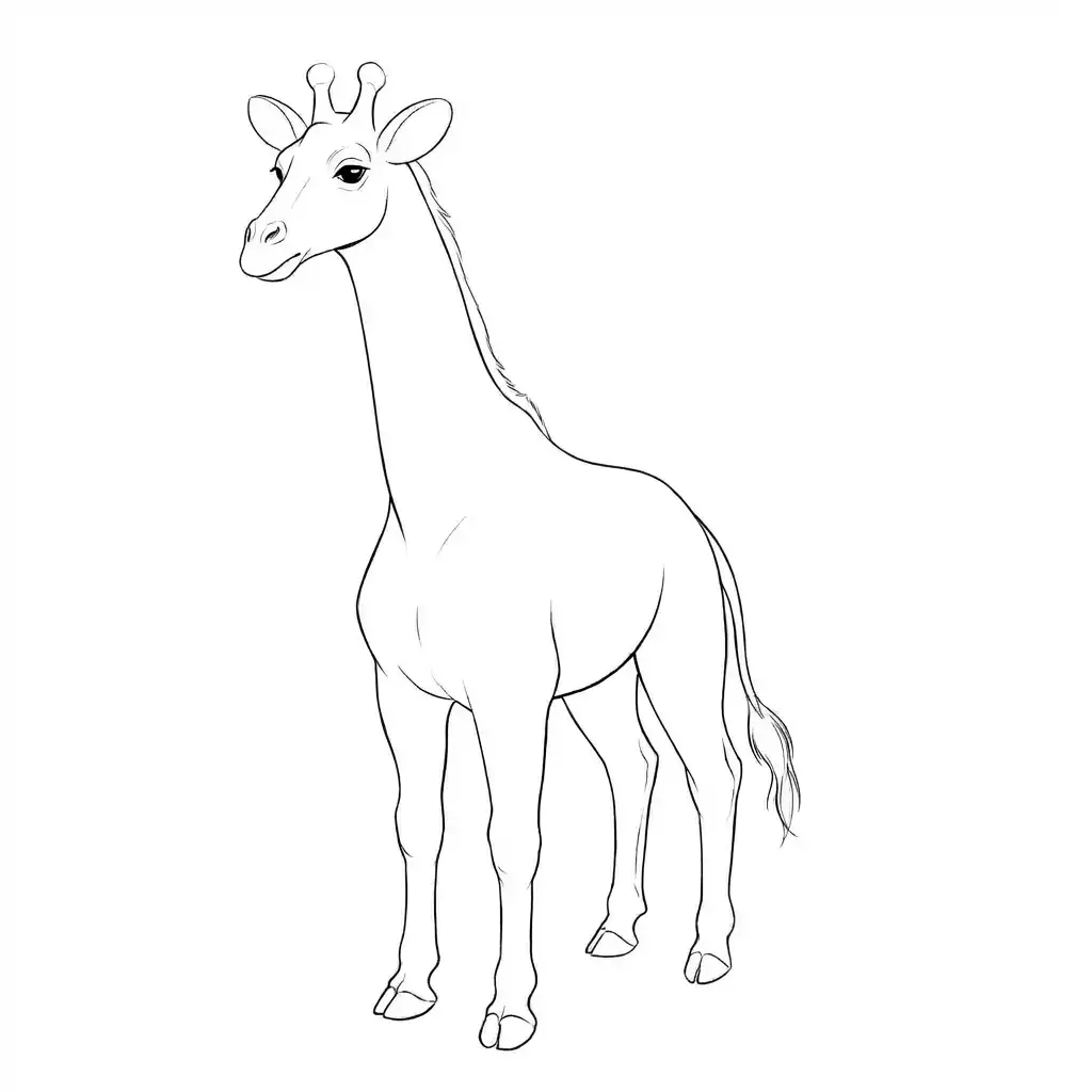 jak narysować żyrafę