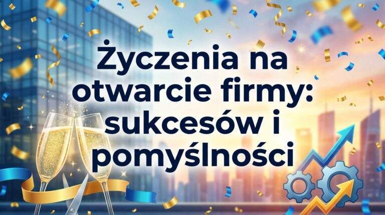 Życzenia na otwarcie firmy: sukcesów i pomyślności